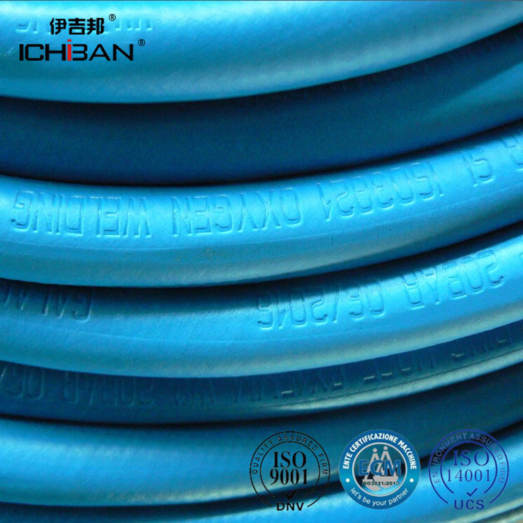 ICHIBAN ISO 3821 Flexible gas acetylene cutting oxygen single rubber hose