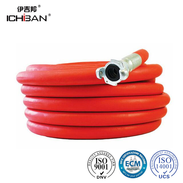ICHIBAN CE certified 3/4 inch 300 PSI C/W safety clamp jack hose, jack hose, air hose